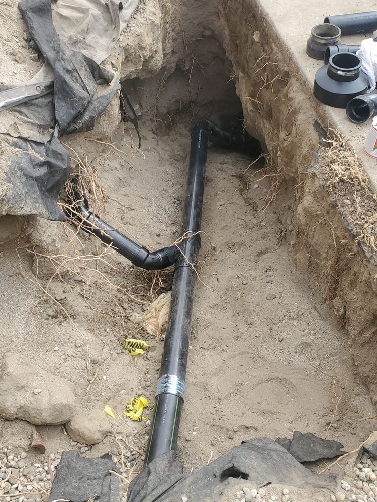 Drainage repair by A Team Plumbing
