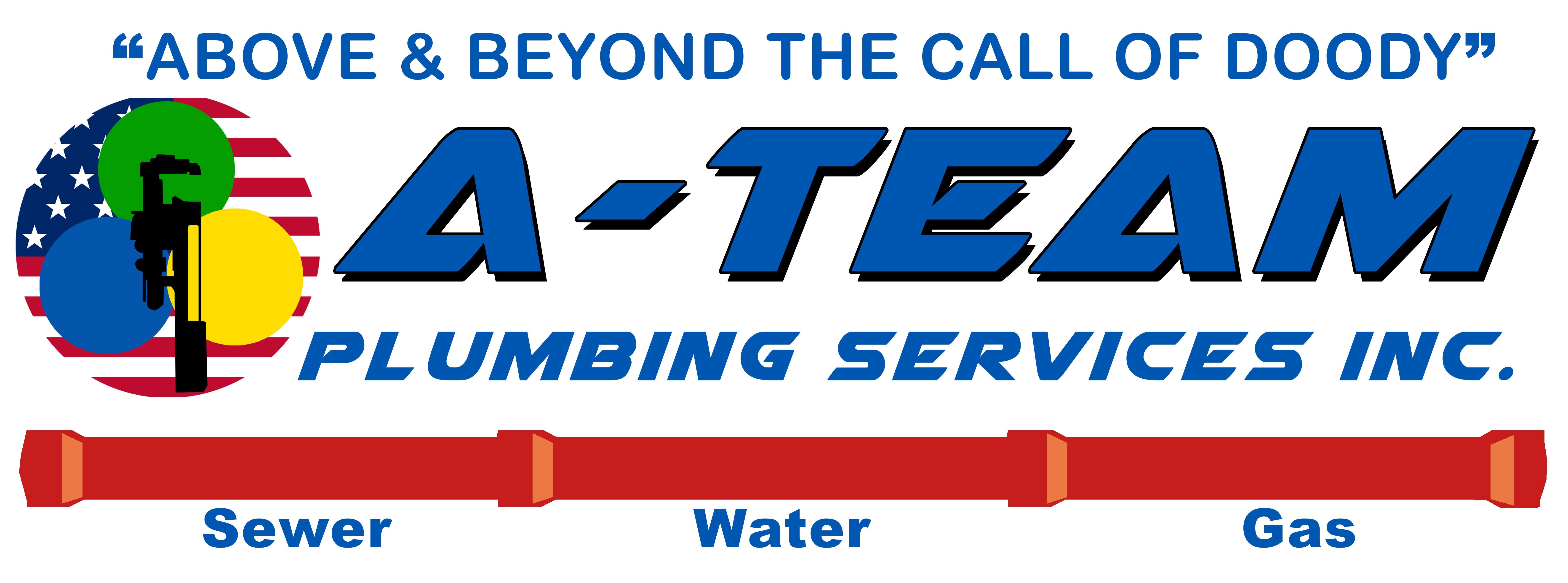 A Team Plumbing logo